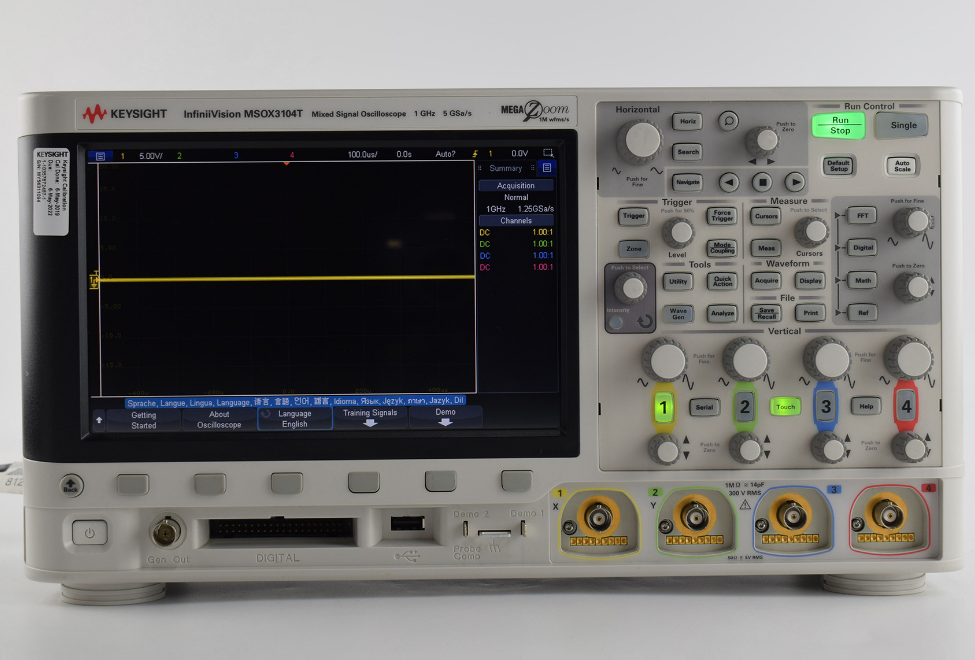 MSOX3104T 混合信號示波器